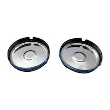 Metal-708 İnce Küçük Açık Havuzlu Küllük 20x28 Cm- 20'li Paket