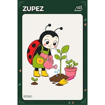 Zpz520 Uğur Böceği Bahçıvan Ütüyle Uygulanabilir Transfer Baskı - 911529781
