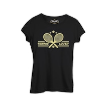 Tenis - Lover Siyah Bayan Tshirt