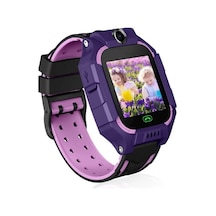 Starwomen Sım Kartlı Kameralı Akıllı Çocuk Saati-Mor