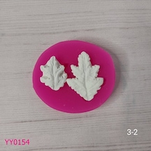Yy0154 İki Farklı Yaprak Silikon Kalıp