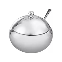 Neevoyu Büyük Boy 750ml 304 Paslanmaz Çelik Baharat Kavanozu - Kaşık Ve Kapaklı Mutfak, Partiler İçin J13418l Gümüş