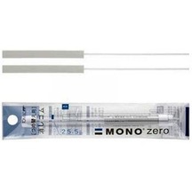 Tombow Mono Zero 2.5 X 5 Mm Yassı Uçlu Kalem Silgi Yedeği 2'Li Pa