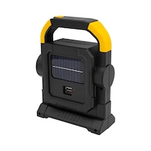 Hc-7078-c 3 Çalışma Modlu Cob Ledli Solar Taşınabilir Şarjlı Solar Lamba Diğer