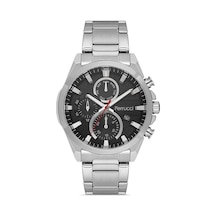 Ferrucci Gümüş Çelik Kordon Erkek Kol Saati L03592m.01 Siyah - Gümüş