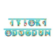 Baby Shark Iyi Ki Doğdun Harf Set