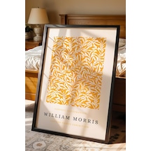 William Morris Willow Bough Çerçeveli Tablo - Söğüt Dalı Deseni - Eklektik Tarz Duvar Dekoru