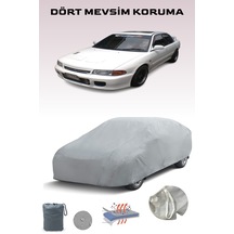 Gri Mitsubishi Lancer Evolution 2 Araba Brandası, Oto Örtüsü, Araba Çadırı Gri