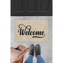 Evaşk Kapı Önü Paspası Vinil Kaymaz Tabanlı 45 X 70 Evaşkdm12065a