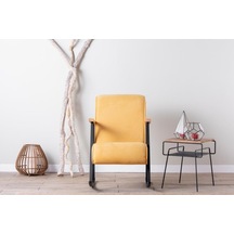 Pafu Yoka Sallanan Sandalye - Hardal