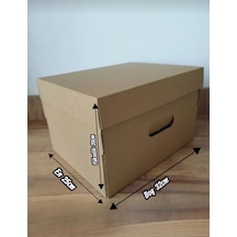 Arşiv Kutusu 25 32 20cm 5 Adet Çift Oluk Kraft