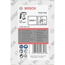 Bosch Tk40 20g Dar Zımba Teli 5,8x20 Mm 2608200701