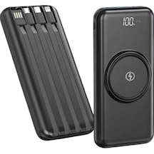 Kablosuz Çoklu Şarj Girişli 10.000 Mah Kablolu Powerbank Taşınabilir Çok Renkli 67497535