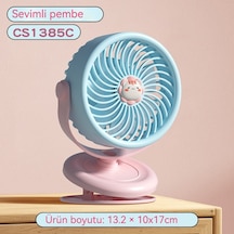 Aurora Yeni Ofis Klibi Mini Usb Şarj Küçük Fan Açık Kamp