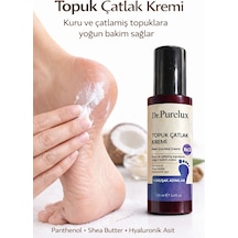 Topuk Çatlak Kremi Shea Yağı & Hyaluronik Asit İçerikli Yoğun Nemlendirici Bakım Kremi 100 Ml