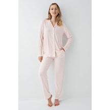 Arnetta Kadın Pembe Gömlek Pijama Ar3418-s-v1 Pembe