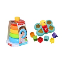 Fisher-price Şekil Eşleştirme Arkadaşı Kelebek Ve Renkli Halkalar