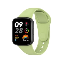 Xiaomi Redmi Watch 3 Zore Krd-81 Silikon Kordon-beyaz