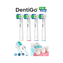 Braun - Oral B Şarjlı Ve Pilli Diş Fırçası Uyumlu 4 Adet Yedek Başlık