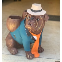 By Ari Şapkalı Bulldog Saksı Bd158-2 Diğer