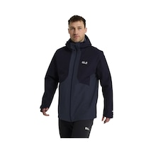 Jack Wolfskın Jack Wolfskin Stonetrail 3in1 Erkek Outdoor Ceketi C0412 Lacivert