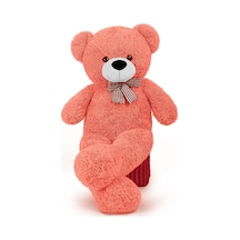 80 Cm Papyonlu Peluş Ayıcık - % 100 Yerli Ürün 001