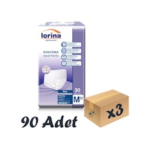 Lorina 6 Damla Yetişkin Emici Külot M 3 x 30'Lu