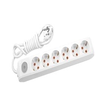 Multi-let 6'lı 5 Metre Priz, Anahtarlı, Topraklı, Kablolu, Çocuk Korumalı 1