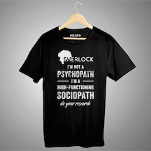 Startmore Sherlock Psychopath Tişört Siyah Startmore Sherlock Psychopath Tişört Siyah