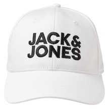 Jack&jones Jacgall Beyzbol Şapka Noos 12254296 Beyaz 001