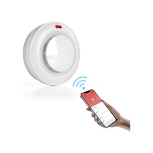 Youmex Tuya Wifi Duman Alarmı, Akıllı Telefon Uygulaması İle Uzaktan Kontrol, 360 Derece Algılama, Yüksek Ses Seviyesi Pil Dahil Değil A600w