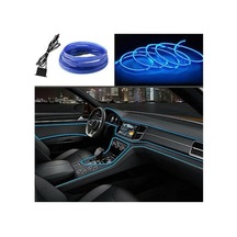Araç Içi Torpido Led Şerit Led Ip Led Neon Buz Mavisi Ice Blue 2 Metre