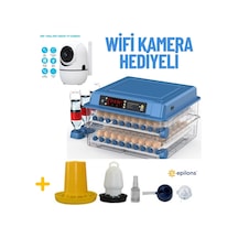 Tam Otomatik 120 Yumurta Kapasiteli Kuluçka Makinesi - Civciv Kaz Hindi Ördek İçin Wifi Kameralı Yed