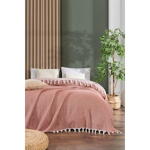 Rebeka Kiremit Alice Model Çift Kişilik Pike 200x230 Bordo