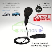 V2l Elektrikli Araç Şarj Kablosu-enerjini Aracından Al-byd/skywell Uyumlu V2l-byd / Skywell Marka Elektrikli Araç Modelleriyle Uyumlu