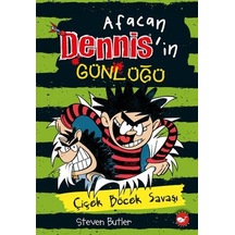 Afacan Dennis'in Günlüğü 2 - Çiçek Böcek Savaşı - Steven Butler -  Steve May - Beyaz Balina Yayınları