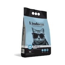 Lindo Cat Sabun Kokulu Topaklaşan İnce Taneli Kedi Kumu 2 x 10 L