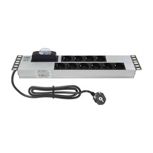 Amp Connect 19" 2u 10'lu Schuko Sigortalı Kabinet Grup Prizi Pdu -16a