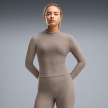 Puma Cloudspun Kadın Bej Sweatshirt 529157-81 Krem