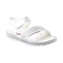 Arzen 4012 Simli Çapraz Bantlı Kız Çocuk Bebe Sandalet Ayakkabı 001