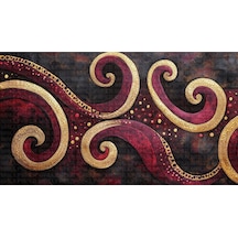 Batik Desen Poster Duvar Kağıdı Renkli