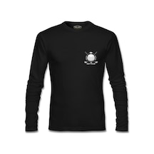 Golf Kulübü - Golf Club Siyah Erkek Sweatshirt