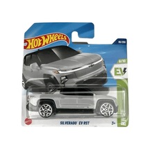 Hot Wheels Silverado Ev Rst - Hw Ev Metalik Gümüş 1/64 Diecast Model Araba Çok Renkli