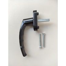 Pvc Pimapen Pencere Kolu Balkon Sürme Kapı Kolu 1, Siyah diğer
