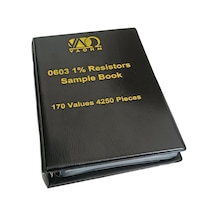 0603 Smd Direnç Seti / Kitabı / Defteri 170 Çeşit 4250 Adet %1