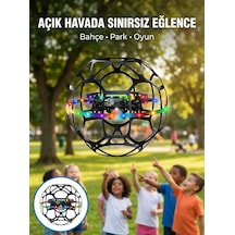 Koruyucu Kafesli Dron El Hareketiyle Kontrol Edilebilen Uçan