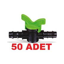 50 Adet Damlama Sulama Borusu Vanası