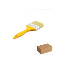 Kestirme Boya Fırçası - 70 Mm - Sarı Saplı - No 3