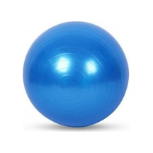 Pilates Topu 55 CM Gymnastic Ball Mavi