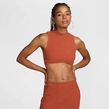 Sportswear Chill Knit Kadın Crop Turuncu T-shirt Turuncu